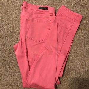 Peach jeans